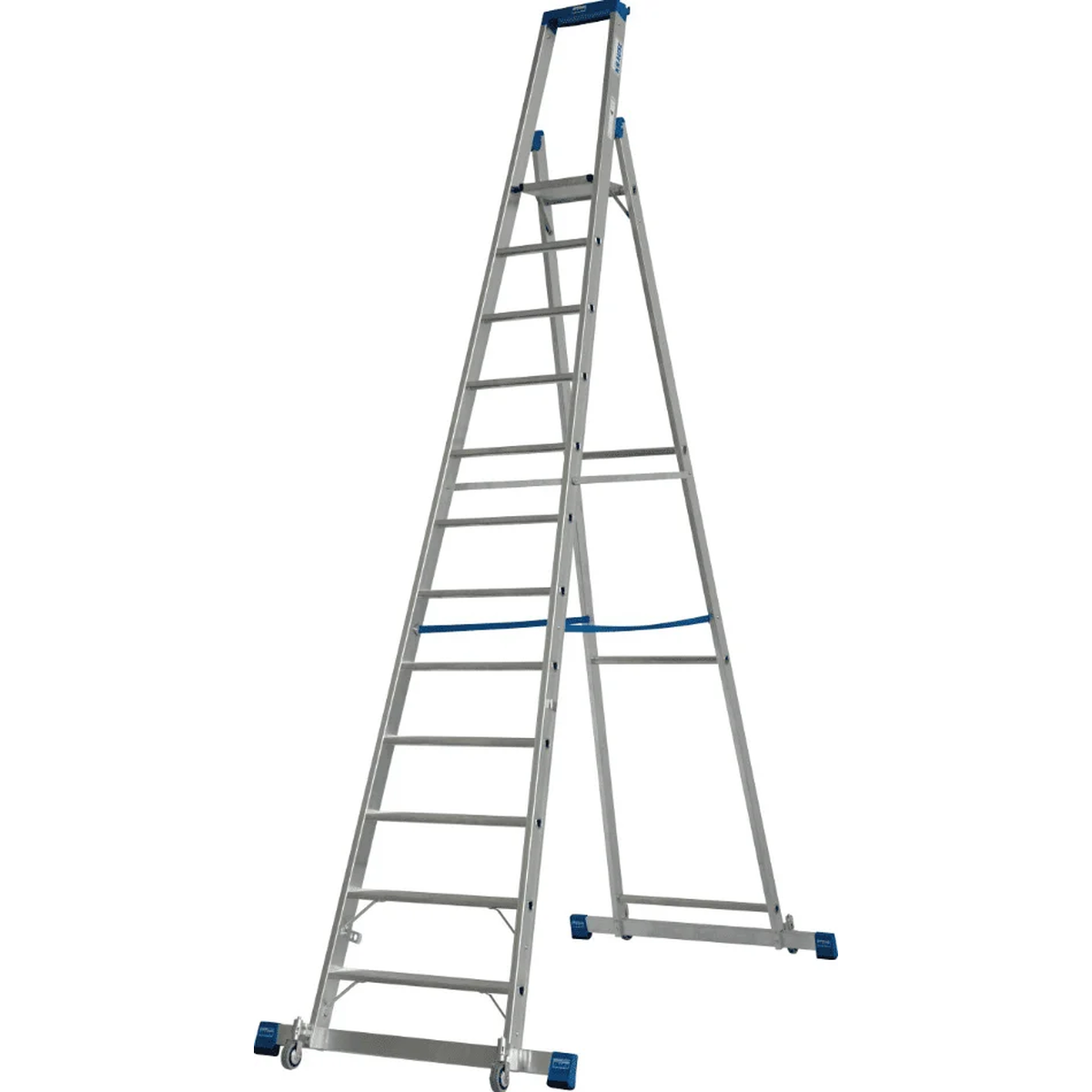 Стремянка STABILO с траверсой 12 ступеней